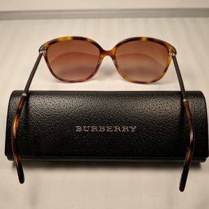 Authentic Burberry Tortoise Shell Sunglasses
